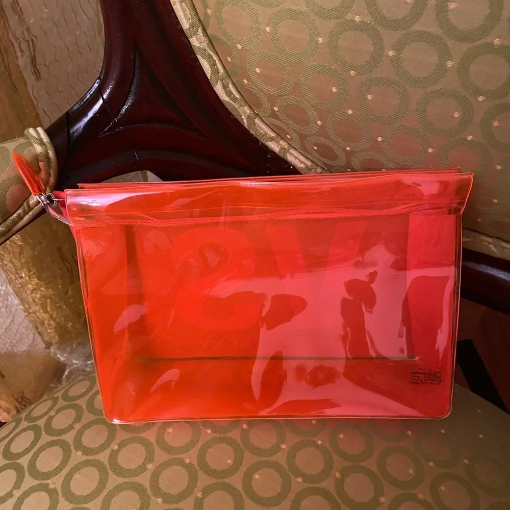 Victoria’s Secret Very Sexy cosmetics clear bag